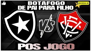 POS JOGO BOTAFOGO X VITORIA [upl. by Acimot992]