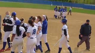 Wayzata VS Minnetonka High School Varsity Fastpitch Softball May 10 2021 [upl. by Edieh]