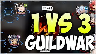 LETS TRY TO DO 1vs3 IN GUILDWAR lol  Epic Seven [upl. by Ettesus399]