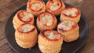 Chicken Patties Vol au vent Recipe 😍 By Chef Hafsa [upl. by Sibie472]