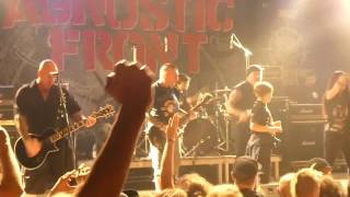 AGNOSTIC FRONT Gotta Go 25 1 2017 München Backstage [upl. by Esille959]