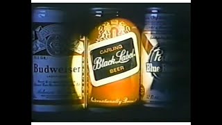 Carling Black Label Beer Commercial 1979 [upl. by Nie]