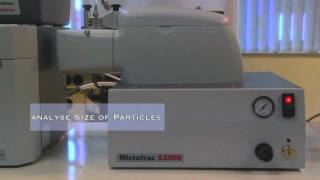 Microtrac S3500 Particle Size Analyser [upl. by Stannfield39]