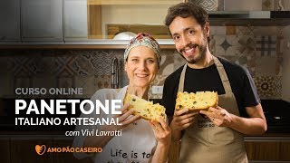 Curso Panetone Italiano Artesanal [upl. by Ahsatan531]