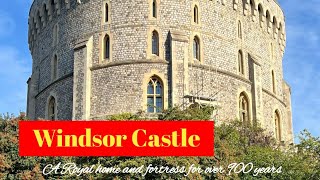 Windsor Castle Royal home and fortress for over 900 years windsor castle royal england [upl. by Rilda]