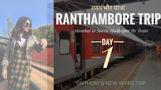 Ranthambore रणथम्भौर Safari Vlog  Zone 2  Mumbai To Sawai Madhopur By Train  Ranthambore Trip [upl. by Adiahs463]