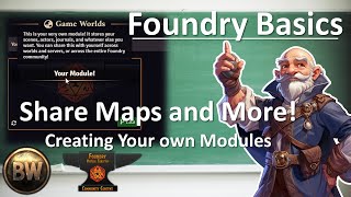 FoundryVTT Basics Share Scenes and Compendiums Across Worlds Servers and Communities with Modules [upl. by Gies]