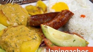 Yapingacho o Llapingacho  Molinari tv Cocina Fácil [upl. by Eadmund18]