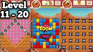 Toon Blast  Level 11  20  Toon Blast Gameplay FHD [upl. by Sherrer]