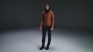 Arcteryx  Cerium LT Hoody Womens  Rhassoul [upl. by Adym365]