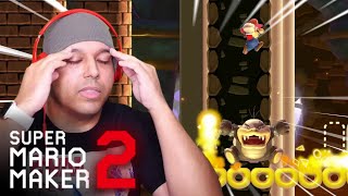 MOST STRESSFUL LEVEL IVE EVER PLAYED PERIODT SUPER MARIO MAKER 2 54 [upl. by Guilbert]