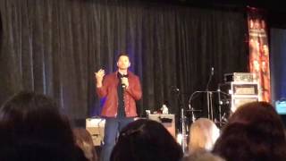 Misha talks about Jared giving West sugar at JaxCon 2017 [upl. by Maroj]