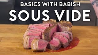 Sous Vide  Basics with Babish [upl. by Violante347]