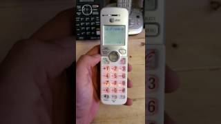 How to reset your Atampt or Vtech handset part 1 [upl. by Nylcoj461]