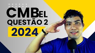 CMBel 2024 Prova do Colégio Militar de Belém Questão 2 6º ANO [upl. by Mattson]