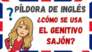 GENITIVO SAJON 🔴 ¿Cuándo y cómo lo uso [upl. by Sitruc748]