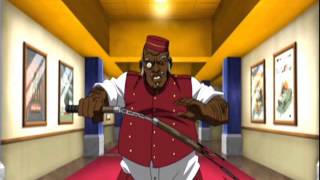 The Boondocks Or Die Tryin Nunchaku Fight Beat [upl. by Hsital18]