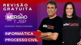 Revisão Gratuita TJSP 2024  Informática e Processo Civil  Imersão MEUCURSO [upl. by Alhak]