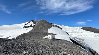 Part 2 Approach from Icefall Lodge to Lyell Hut Aug 1 2024 [upl. by Oshinski]