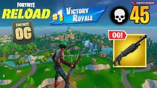 Fortnite Reload  High Kill Solo vs Squads OG Gameplay Keyboard amp Mouse [upl. by Arndt]