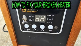 How to Fix Broken Dr Infrared Heater [upl. by Nilyarg]