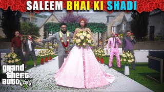 FINALY SALEEM OR SHABANA KI SHADI  MEGA EP  GTA 5 PAKISTAN [upl. by Norrehc165]