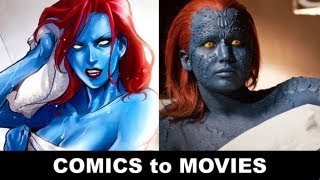 XMen Days of Future Past 2014 Jennifer Lawrence Rebecca Romijn as Mystique Comic Trailer Movie [upl. by Massimo]