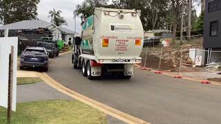 8am Collection  Goonellabah Recycling 1772 [upl. by Akerue]