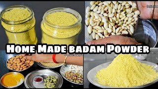 சத்தான பாதாம் பால் பொடி செய்வது எப்படி Badam Milk Powder in Tamil [upl. by Artenek549]