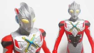 新ヒーローのソフビウルトラマンエックス ウルトラヒーローX 01 ULTRA HERO X SERIES [upl. by Oiretule530]