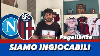 Napoli Bologna 02 Pagellanze ❤️💙 SIAMO STORIA INGIOCABILI E TERZI ❤️💙 [upl. by Kenji]