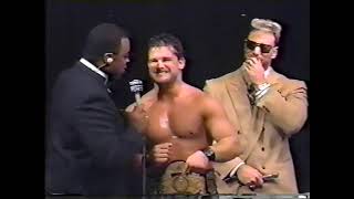 USWA TV 10241992 Nightmare Danny Davis vs Brian Christopher loser gets hit with dozen eggs match [upl. by Ditter]