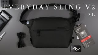 Peak Design Everyday Sling V2 3L Unboxing [upl. by Anoiuq]