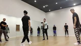 CNCO PEGAO CHOREOGRAPHY MIRRORED [upl. by Pellikka]