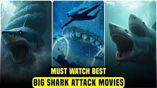 Worlds Must Watch Scariest Shark Attack Movies  Shark Attack Movies In Hindi Animal Attack Movies [upl. by Esialb]