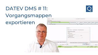 DATEV DMS Teil 11 Vorgangsmappen exportieren [upl. by Kristi536]