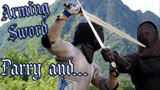 Arming Sword Basics 5  Parry and Riposte [upl. by Baudoin]