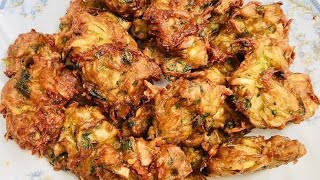 সুস্বাদু কুরমুরে কাঁচা পেঁপের বড়া বা পাকোড়া Crispy and yummy papaya Pakora Papaya Pakora [upl. by Canica]