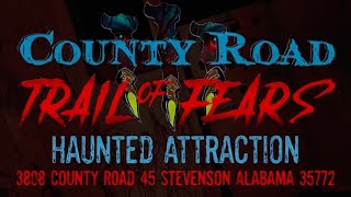 County Road Haunted Attraction 2024 Commercial we made for them [upl. by Sitrik]