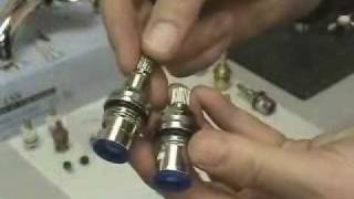 Kingston Brass How to replace Ceramic Disk Cartridge [upl. by Livvyy]