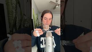 crinkly tape to tickle your brain 💤🫧 ASMR [upl. by Ahsinuq359]