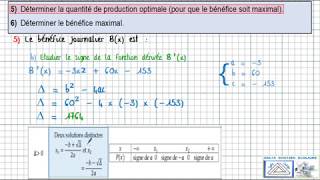 DELTA Etude de fonction polynôme de troisième degré [upl. by Ahsi]