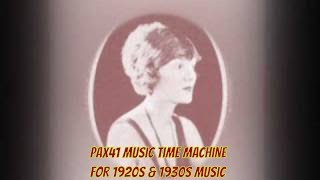 Popular 1934 Music by Marion Harris  Singin The Blues Pax41 [upl. by Anitnoc]