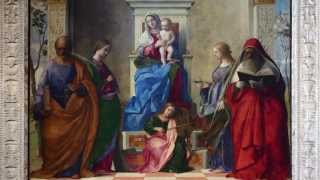 Giovanni Bellini San Zaccaria Altarpiece [upl. by Akemahc]