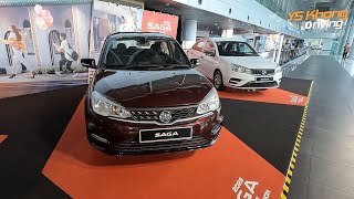 Proton Saga 2022 Facelift Launched Quick Review  YS Khong Driving [upl. by Enyamert]