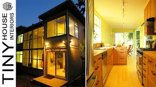 3 x 40ft Shipping Containers Transformed Into Family Home  Tiny House Interiors [upl. by Kubis]