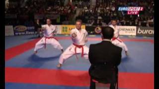 French Team Kata WKF 2006 Finals [upl. by Crellen]