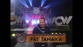 Goldberg Theme Music Debut in 1996  Pat Tanaka Entrance WCW [upl. by Simone]