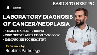 Laboratory diagnosis of Cancer or Tumor  Tumor Markers  FNAC  Immunohistochemistry  Biopsy [upl. by Ydasahc932]