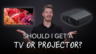 TV vs Projector  Which One is Best for Your Home Theater [upl. by Davison898]